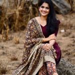 Maroon Kalamkari Suit