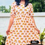 Cotton Maxi Dress - White Elephant