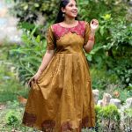 Mustard Elephant Maxi Dress