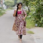 Kalamkari Anarkali Maxi Dress