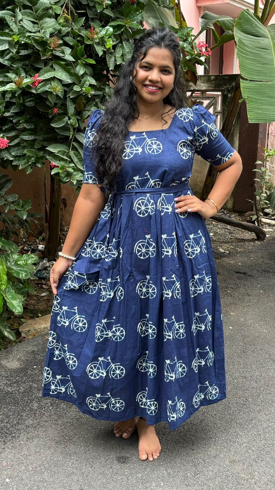 2025/12/1005851313.jpg 𝐂𝐲𝐜𝐥𝐞 𝐏𝐫𝐢𝐧𝐭 𝐌𝐚𝐱𝐢 𝐝𝐫𝐞𝐬𝐬 - Kowsi - Image 1