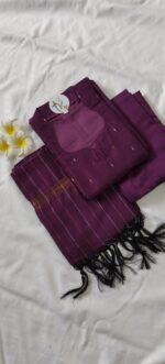 𝐑𝐨𝐲𝐚𝐥 𝐏𝐥𝐮𝐦 𝐇𝐚𝐧𝐝𝐥𝐨𝐨𝐦 𝐃𝐫𝐞𝐬𝐬 𝐌𝐚𝐭𝐞𝐫𝐢𝐚𝐥 𝐒𝐞𝐭 - Image 2