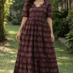 Berry Grace Maxi Dress
