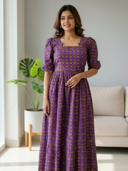 Purple Elephant Maxi