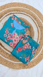Sea Green Floral Co ord - Image 4