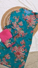 Sea Green Floral Co ord - Image 3