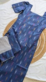 Cotton Ikkat Co ord set - Image 3