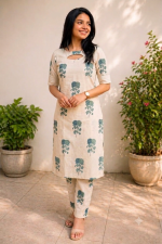 Premium Cotton Co ord set - Image 2