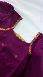 Maheshwari Cotton Silk Top + Dupatta - Image 2