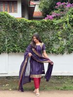 Narayanpet Stripes Top + Duppata - Image 6
