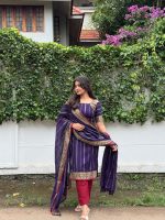 Narayanpet Stripes Top + Duppata - Image 5