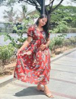 Pure Cotton Maxi - Manjima - Image 4