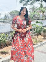 Pure Cotton Maxi - Manjima - Image 2