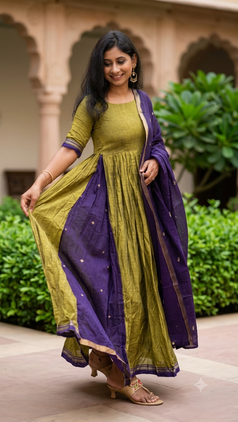 2026/09/1659525.png Narayanpet Edition - Gown - Image 1