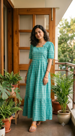 Cotton Maxi Dress