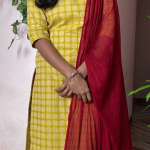 Mustard Maroon Co ord set