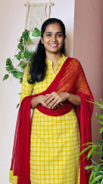 Mustard Maroon Co ord set - Image 2