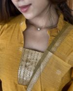 Maheshwari silk Top+ Dupatta - Image 8