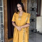 Maheshwari silk Top+ Dupatta
